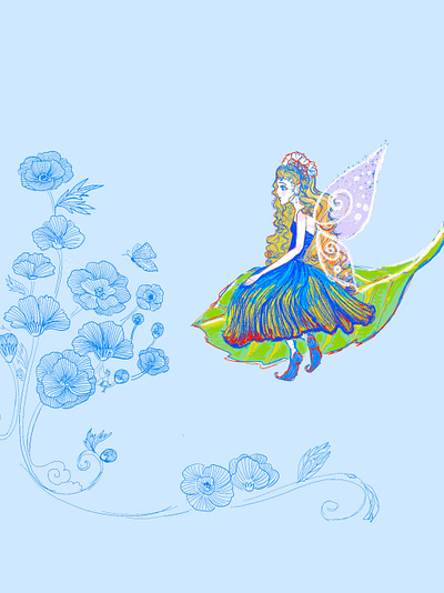 Fairy Character Concept character colorful concept digital fairy illustration