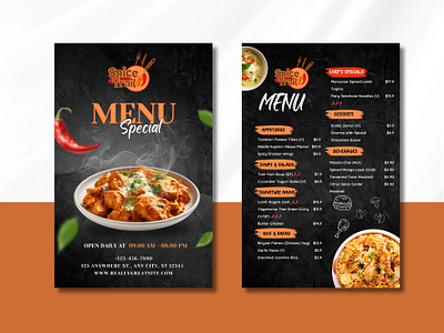 Restaurant Menu Card Design canva graphic design menucard photoshop restaurant restaurantmenu