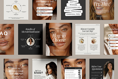 Skincare Instagram Templates instagram canva instagram carousel instagram coach instagram post instagram skincare instagram stories instagram story instagram template instagram templates skincare skincare instagram skincare instagram templates skincare mockup skincare stories social media bundle social media canva social media pack social media quotes social media strategy social media template