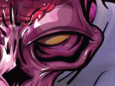 The Candy King preview candy illustrator skull vector