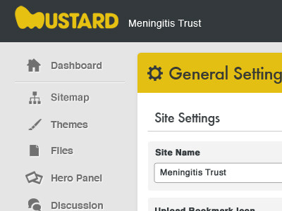 Mustard CMS Concept