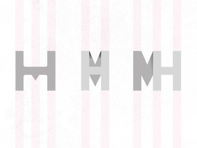 MH construction identity logo mhproject typography