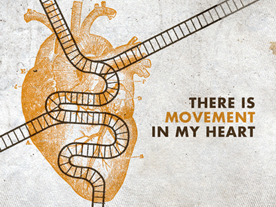 Movement album cover illustration music packaging