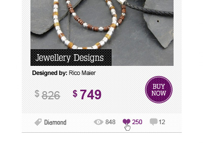 Product Listing buy now design product ui website