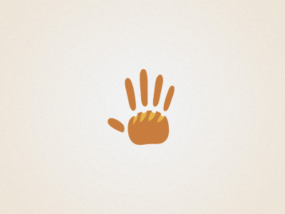 Logo concept 2 artisan bekary brand bread design graphic design hand hand print handmade identity logo