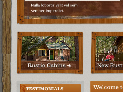 Idyllwild Inn Redesign 2 by Brian White on Dribbble