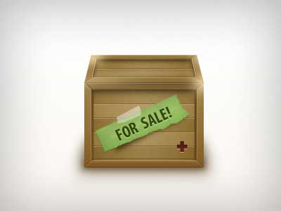 Box box brown green icon ui