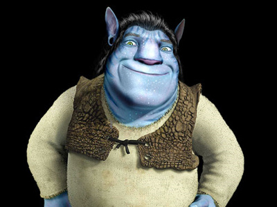 Shrevatar art avatar character design funny graphic design hero illustration movie parody shrek
