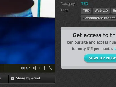 A Little Bit Of Everything black button dark oblik tags video