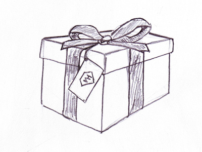 Drawing a Gift Box drawing giftbox mhproject