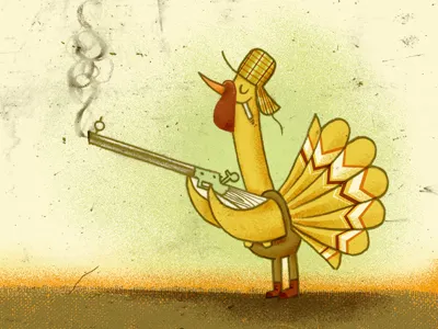 feathers don't run (part one) dual rebound richard perez skinny ships thanksgiving