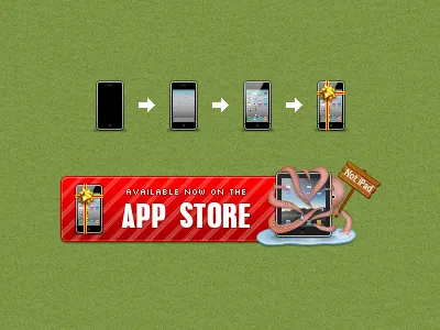 App Store Button apps happy days icon iphone web
