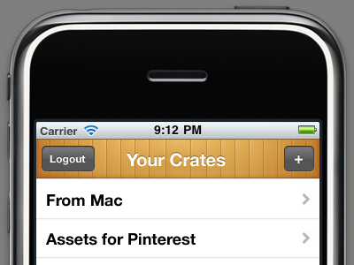 Crate for iPhone crate crates iphone your