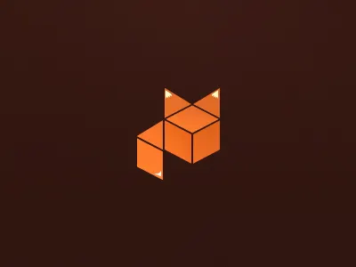 Foxybox box fox logo