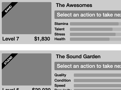 Rockville Wireframe: Items Listing rockville wireframe