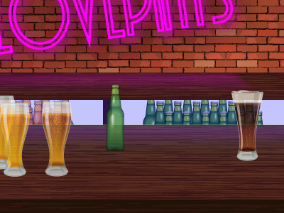 Lovepints beer illustration illustrator lovepints vector