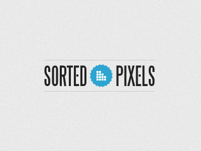 Sorted Pixels Logo logo