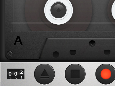 Cassette Recorder Preview cassette iphone ui