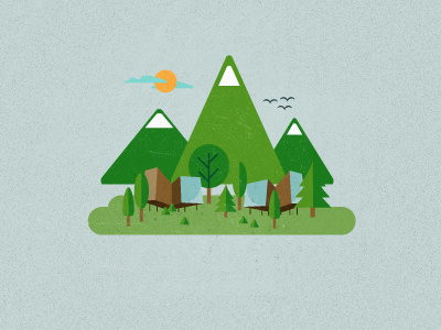 Valldalen Infographic icon - 2 icon icons illustration infographics
