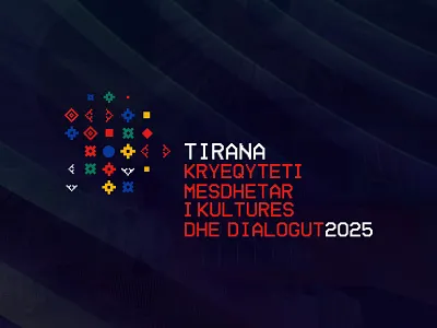 "Tirana, Mediterranean Capital of Culture and Dialogue 2025" albania brand designer brand identity branding logo logo designer logo ideas logo identity logo maker logos mockups tirana visual identity