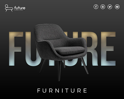 Furniture Banner banner brand designer facebook post furniture furniture banner furniture branding furniture designer graphic design instagram post social media post ui design website