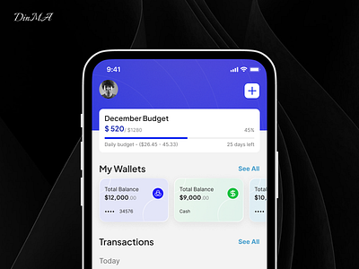 MoneyFi (Capital Management App) app cleanui crm crypto figma finance landing page mobile app mobile app design money management ui web design