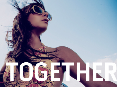 Together big fun girl glasses gothic hipster oopm photography pill typography women