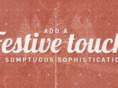 Festive touch christmas festive lobster red texture type