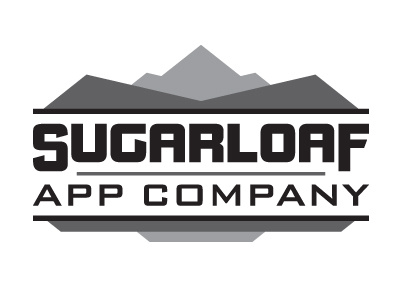 Sugarloaf branding design logo