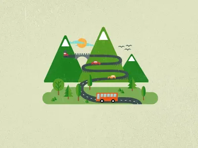 Valldalen Infographic icon - 3 icon icons illustration infographics