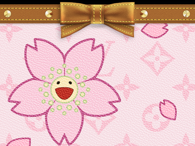 Louis Vuitton Murakami Cherry Blossom Pink Monogram ipad iphone louis vuitton monogram murakami wallpaper