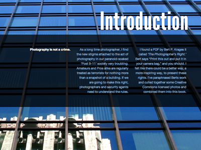 Introduction baker css3 ebook epub font face helvetica html5 ipad league gothic