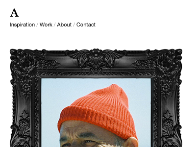 Start Ova astheria black blog frame rough white zissou
