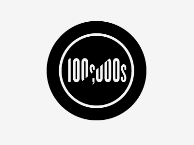 Hundreds of Thousands hundreds of thousands logo numbers symbol