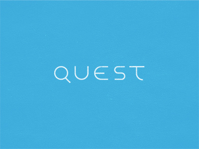 Quest Logotype logo logotype type