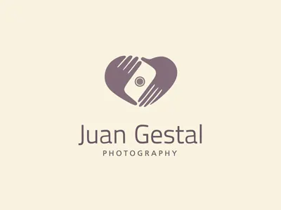 Potential concept, searching for feedback camera hands heart logo love photography wedding