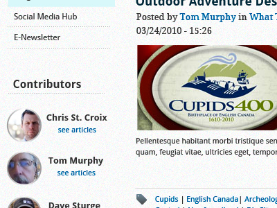 Preview of Tourism Blog blog blue contributors droid sans tourism