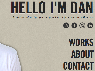 IT'S ALIVE! design gedy icons social icons trade gothic website