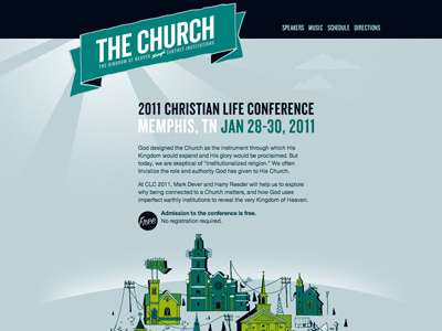 CLC mini-site knockout mini site the church