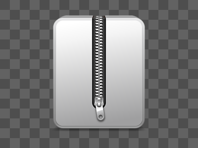 Zip App icon illustrator