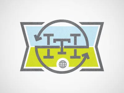 Talk Hotels branding identity logo