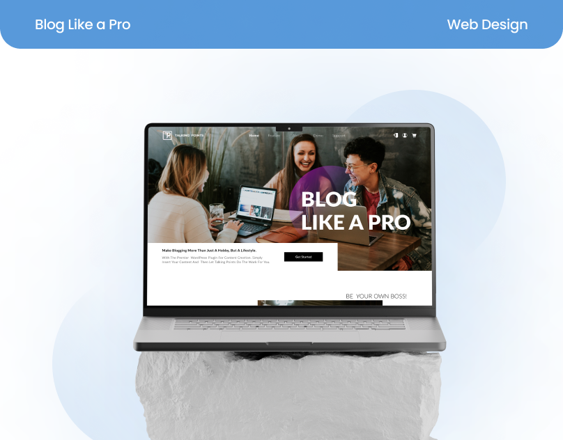 Website Design For Blog figma landing page ui uiux web design website website design