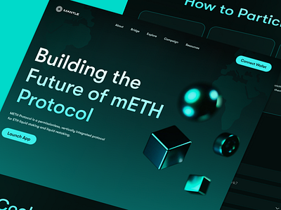 Crypto Landing Page $meth ai landing page ai startup ai technology analytics animations crypto crypto design crypto landing page crypto poster crypto website cryptocurrency finance job platform landing page mobile app mobile application web design web3 web3design