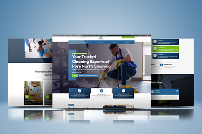 Pure North Cleaning – Modern Website Design cleaningserviceswebsite responsivewebsites userexperience webdevelopment wordpressdesign