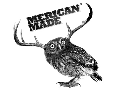 Merican Made logo option 1 identity