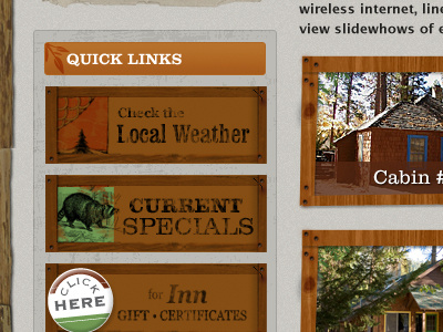 Quick links widget 960gs grunge idyllwild photoshop user experience user interface web design widget wordpress