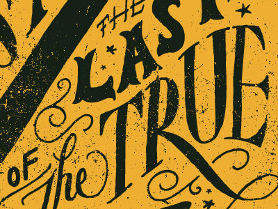 The Last lettering