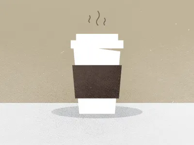 Coffee Cup! coffee design icon illustration