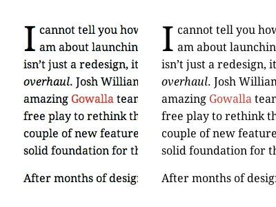 Left or right? antialiased black droidserif miniature red subpixel antialiased webkit font smoothing white