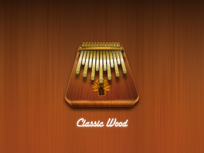 Classic Wood for KalimbaLive icon iphone kalimba senza